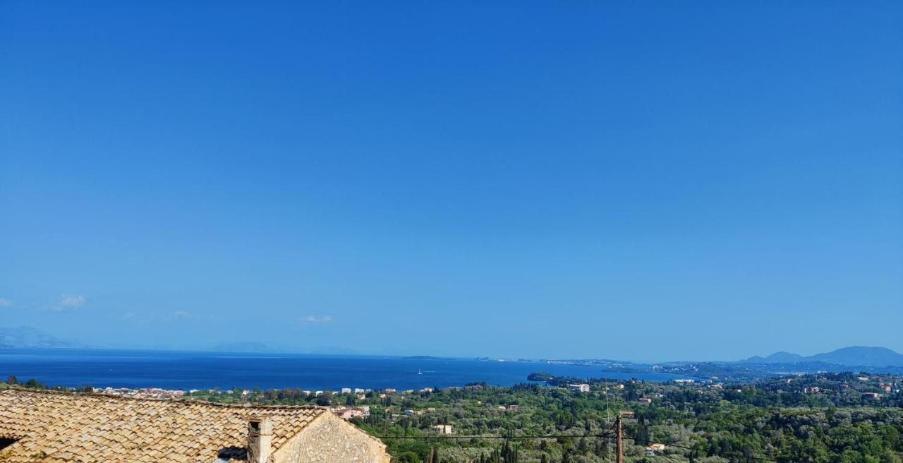 Ferienwohnung Corfu Sea View House - Live In Corfu Like A Local! Ágios Márkos Exterior foto
