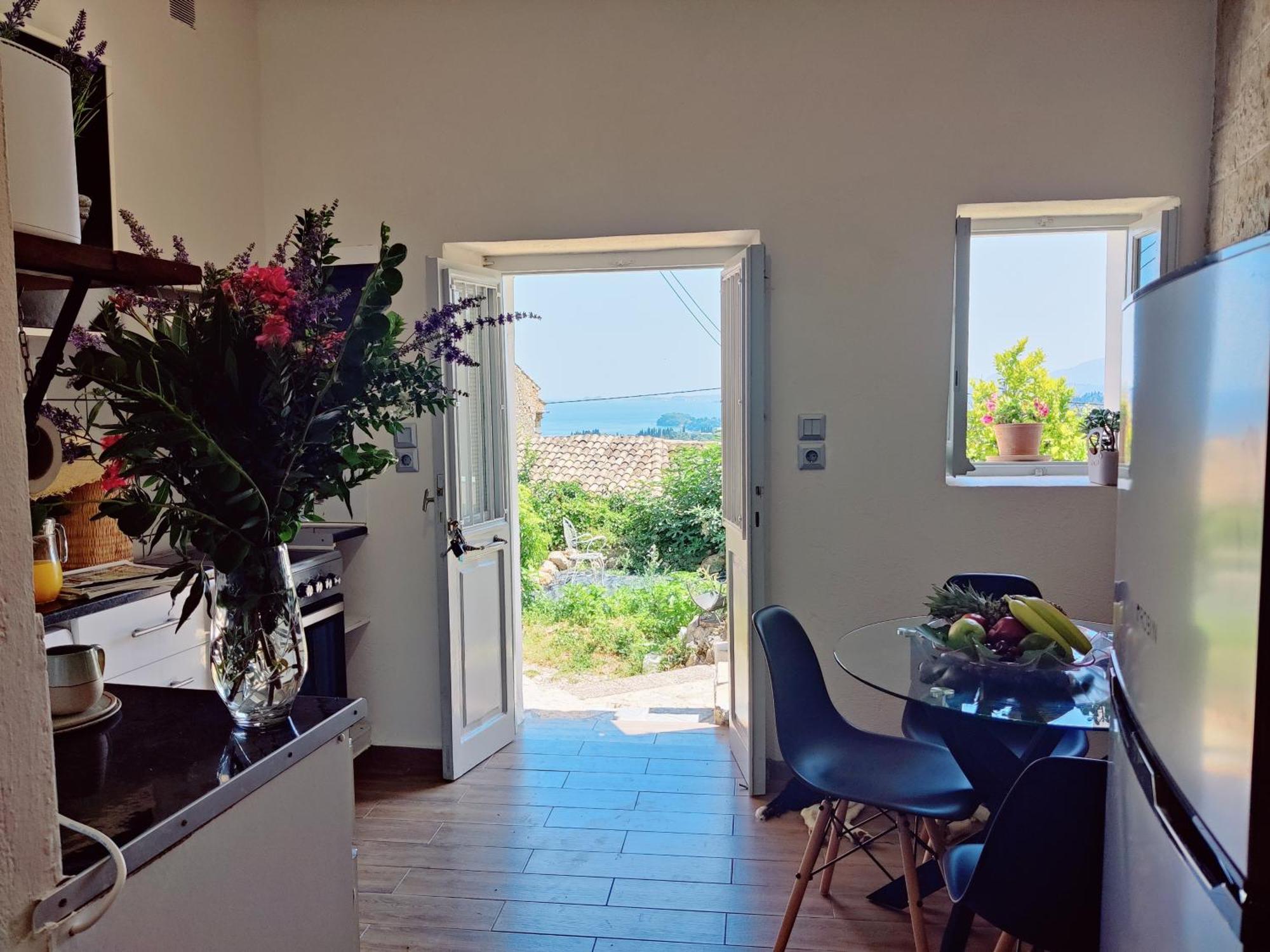 Ferienwohnung Corfu Sea View House - Live In Corfu Like A Local! Ágios Márkos Exterior foto